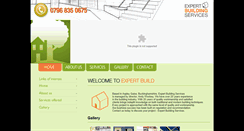 Desktop Screenshot of expertbuild.co.uk